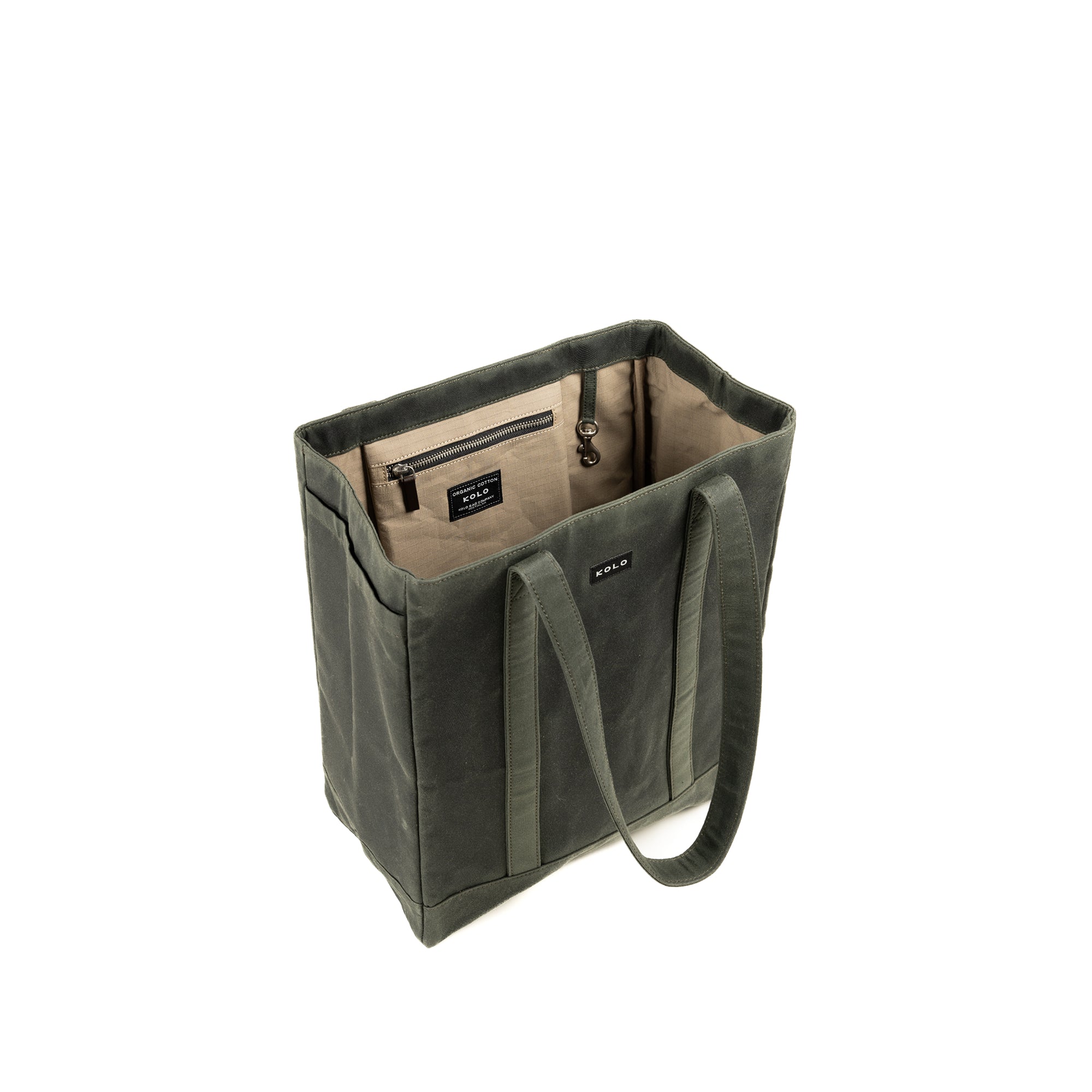 Archer Waxed Canvas Tote Bag - Durable & Stylish for Work, Travel & Everyday Use | Water-Resistant & Spacious Carryall