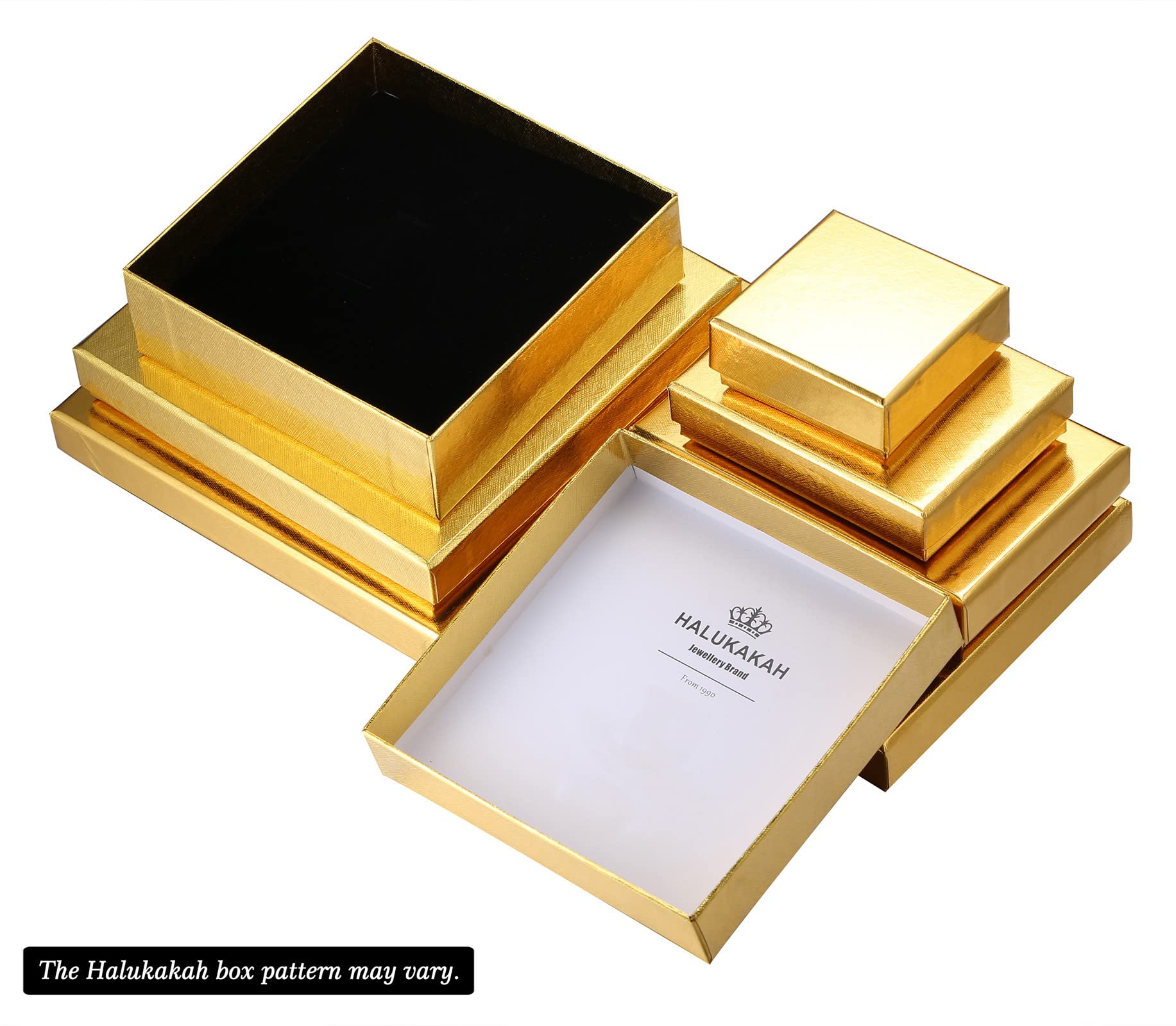 HALUKAKAH Boys Leather Bracelet - Genuine Cowhide Leather with 18k Gold/Platinum Plated Titanium Beads - Adjustable Magnetic Clasp (18-19.5cm) - Perfect Gift for Kids 6-12 Years - Ideal for Birthdays, Christmas & Special Occasions