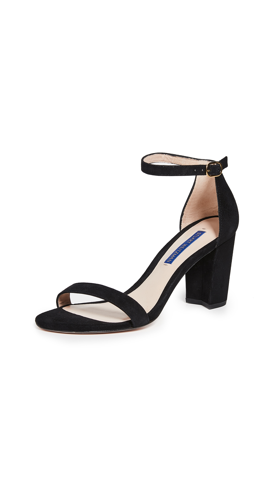 Stuart Weitzman Women's Nearlynude Sandals - Nude Heels for Women | Comfortable & Stylish Summer Dress Sandals for Weddings, Parties & Office Wear