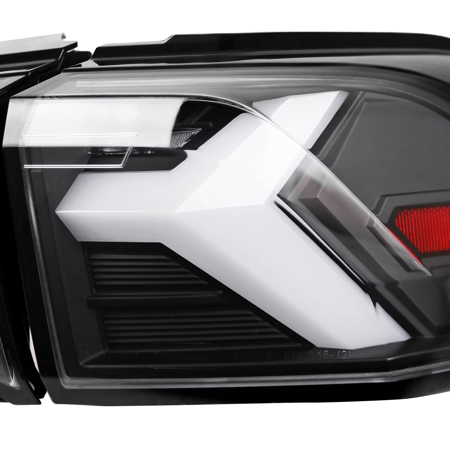 Spec-D Tuning Black LED Sequential Tail Lights for 2019-2023 Toyota RAV4 - Left & Right Pair Assembly - Enhanced Visibility & Style for Night Driving & Custom Car Upgrades