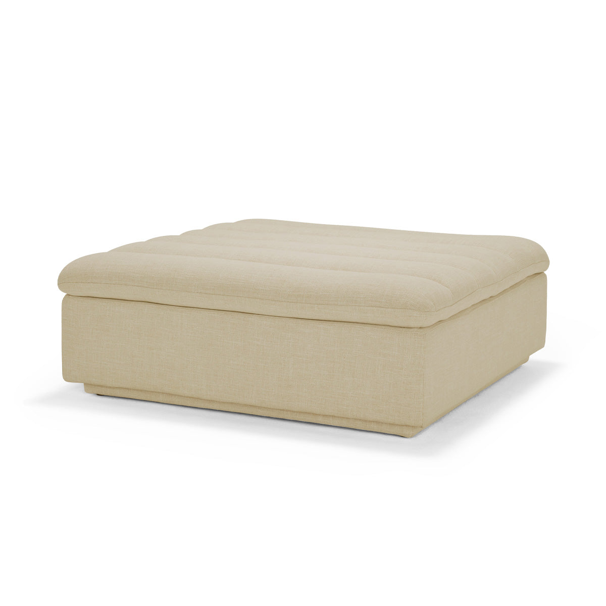 Byron Floating Ottoman - Modern Storage Footrest for Living Room, Bedroom & Office - Comfortable and Stylish Seating Solution
