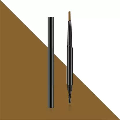 2 in 1 Waterproof Eyebrow Pencil - Smudge Proof & Long Lasting for All-Day Wear - Perfect for Gym, Swimming & Everyday Makeup