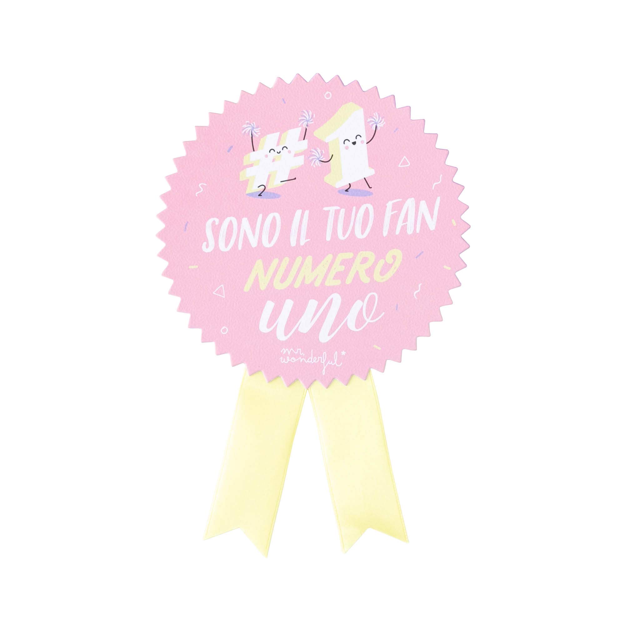 Personalized Birthday Card - You're Their #1 Fan | Thoughtful Greeting Card for Friends, Family & Coworkers | Perfect for Birthdays, Celebrations & Special Occasions