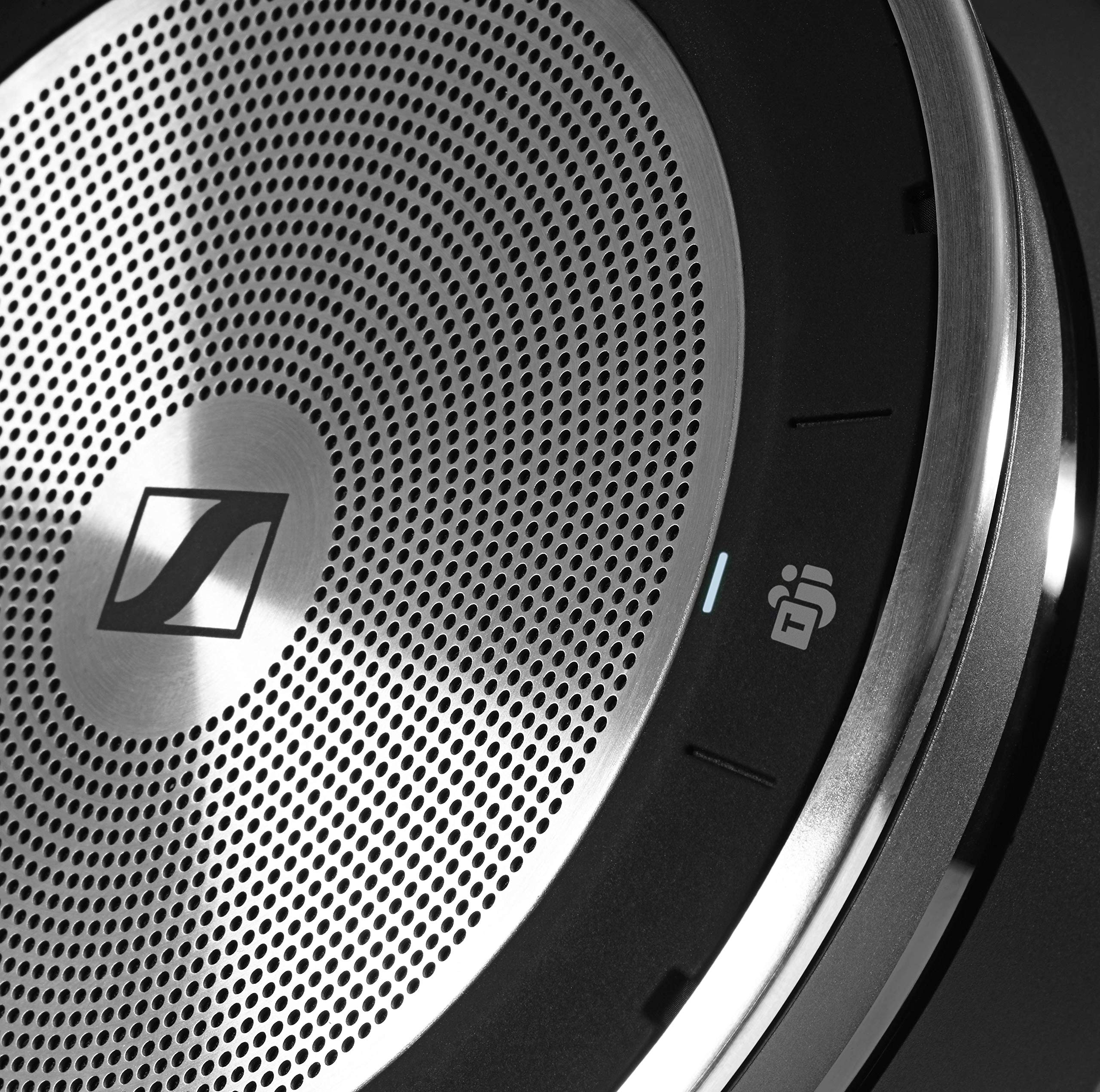 Sennheiser EXPAND SP 30T Portable Bluetooth Speakerphone with Noise Cancellation - Certified for Microsoft Teams, Zoom & Softphones - USB & Bluetooth Connectivity for PC & Mobile - Ideal for Home Office & Conference Calls