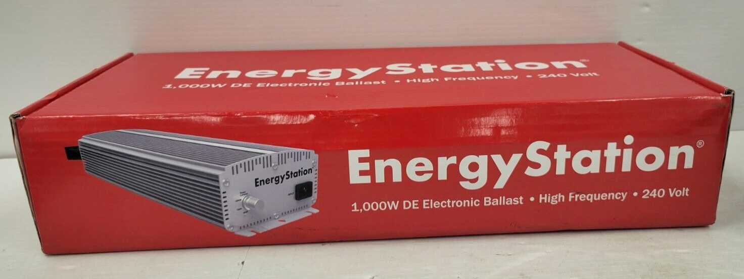 EnergyStation ES EB1000/DE 1000W Electronic Ballast for Hydroponic Grow Lights - High Efficiency Power Supply for Indoor Gardening & Greenhouse Use