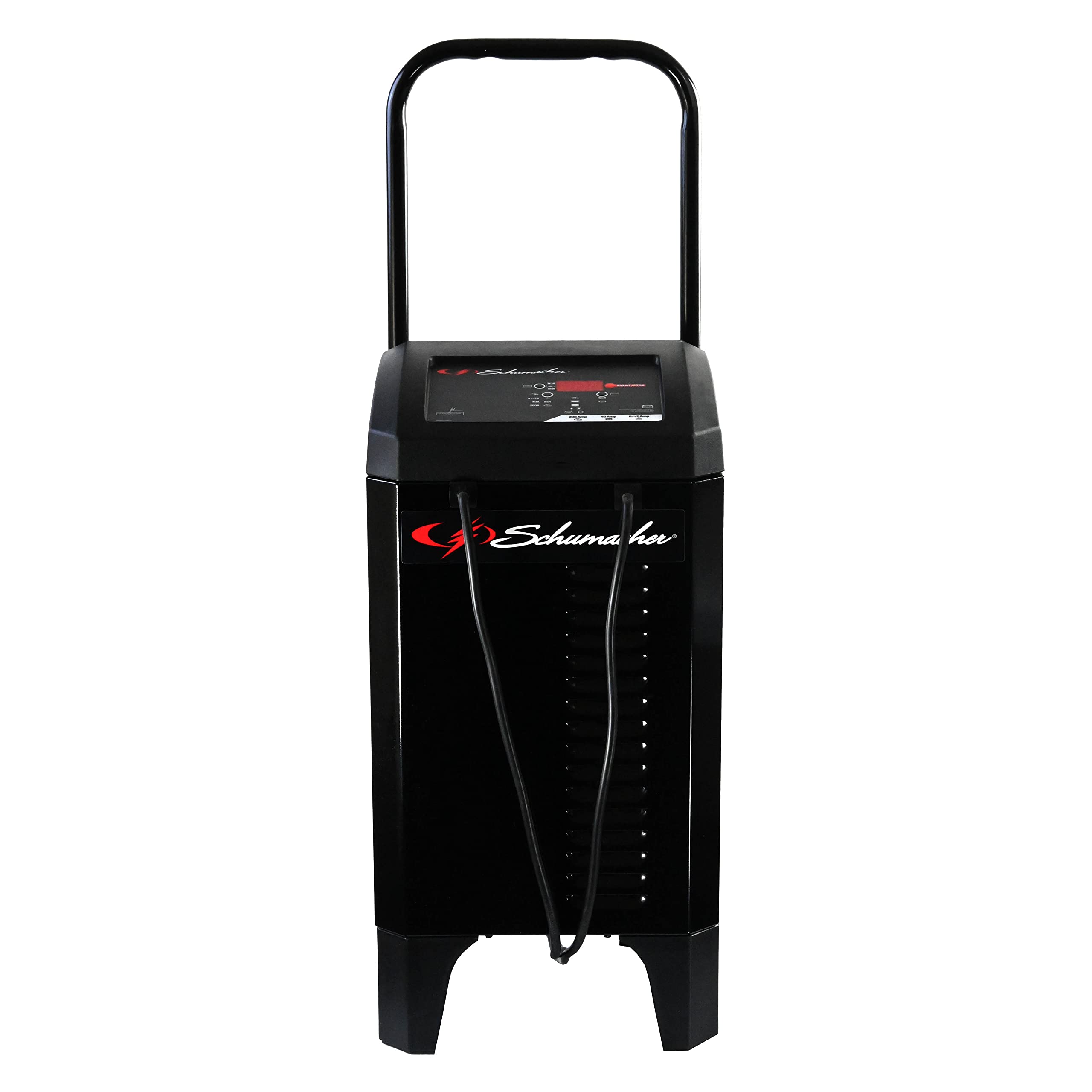 Schumacher SC1353 6-in-1 Fully Automatic Wheeled Battery Charger & Engine Starter - 200 Cranking Amps, 40A Boost, 6V/12V for Cars, Trucks, Marine Batteries - Perfect for Garage, Roadside Emergencies & Boat Maintenance