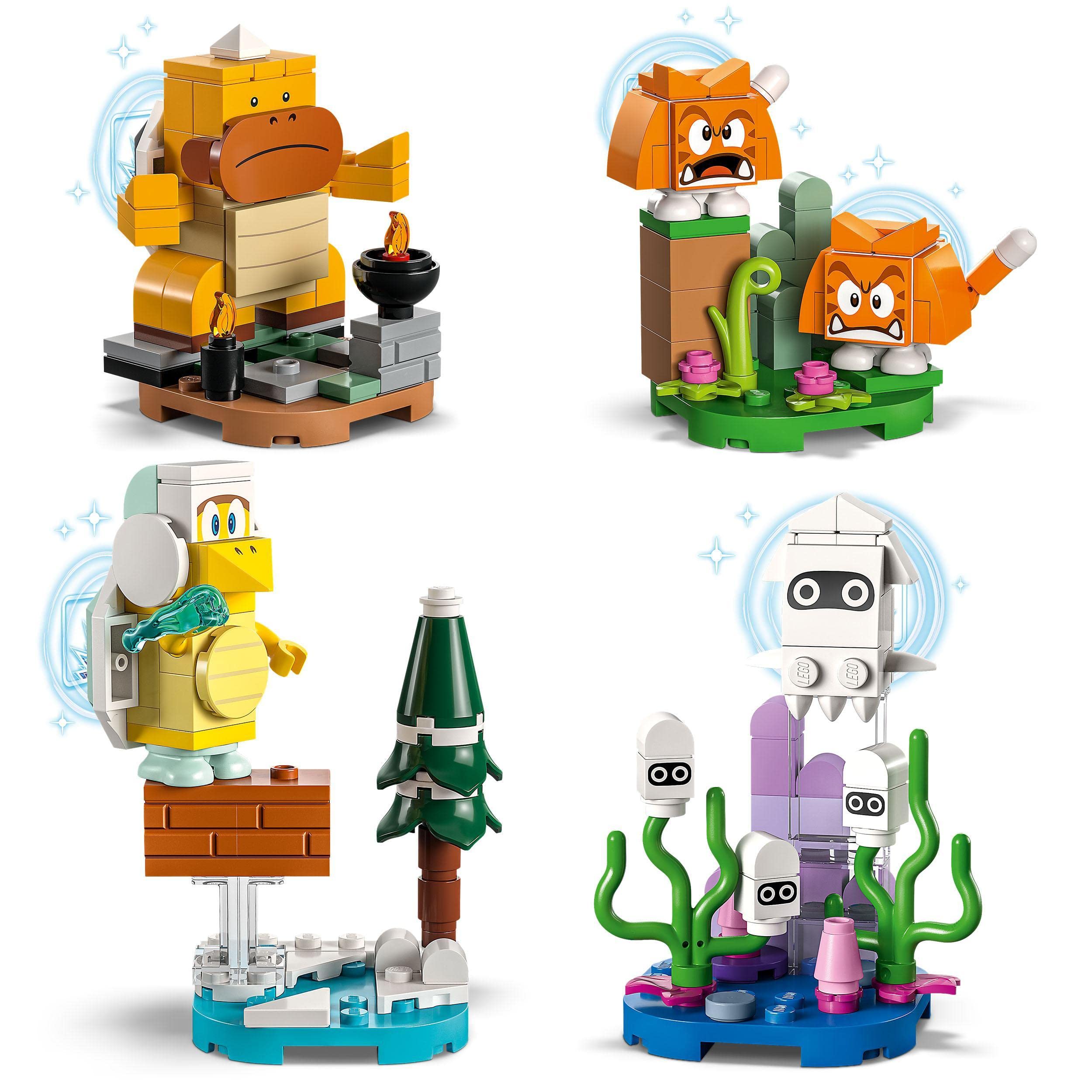 LEGO Super Mario 71413 Character Pack Series 6 - Collectible Mini Figures for Kids & Adults, Compatible with Starter Pack & Expansion Sets (Random 1 Figure) - Perfect for Gift Giving, Birthday Parties & Mario Fan Collections