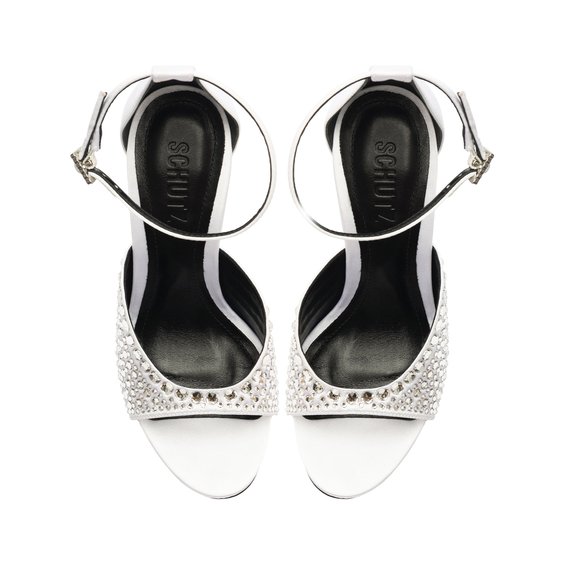 Louise Women's Satin Heeled Sandals - Elegant Dress Shoes for Weddings, Parties & Special Occasions
