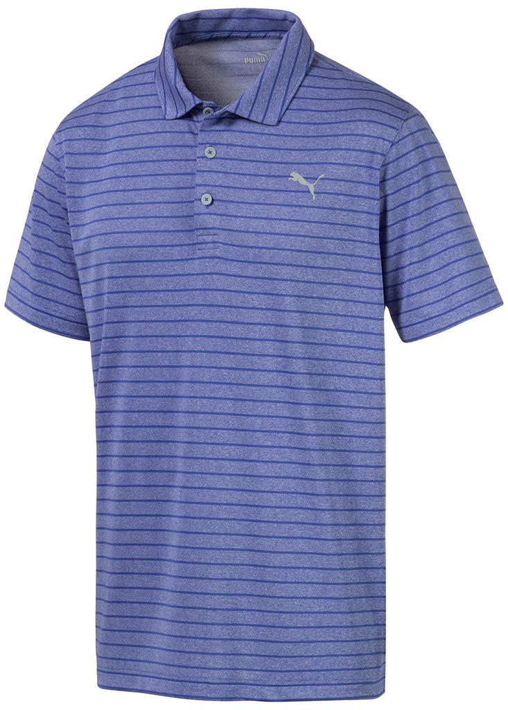 PUMA Men's Golf Polo Shirt - Rotation Stripe for Sports & Casual Wear