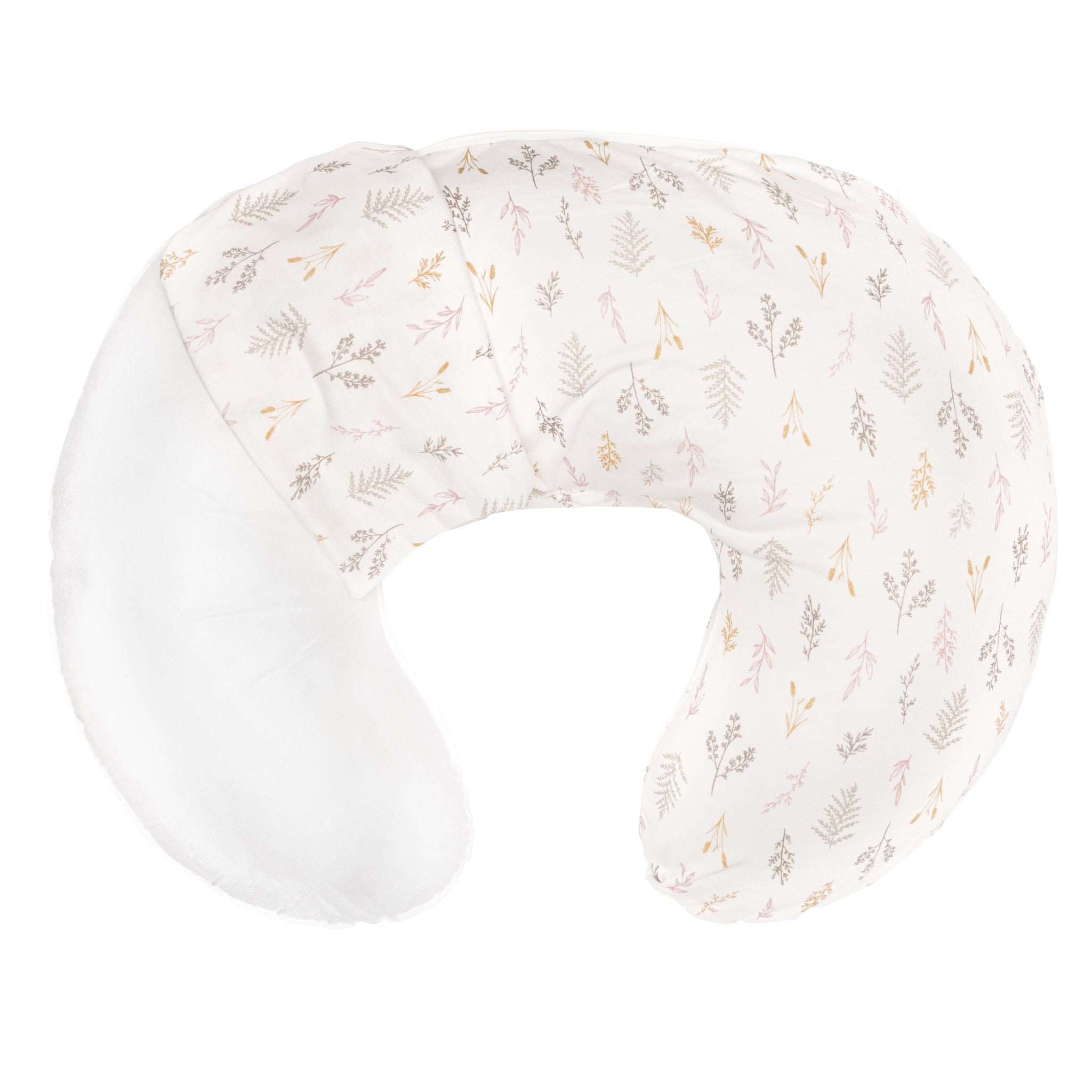 Organic Bamboo Nursing Pillow Cover - Soft, Breathable & Washable for Breastfeeding Comfort - Perfect for New Moms & Baby Care at Home or Travel