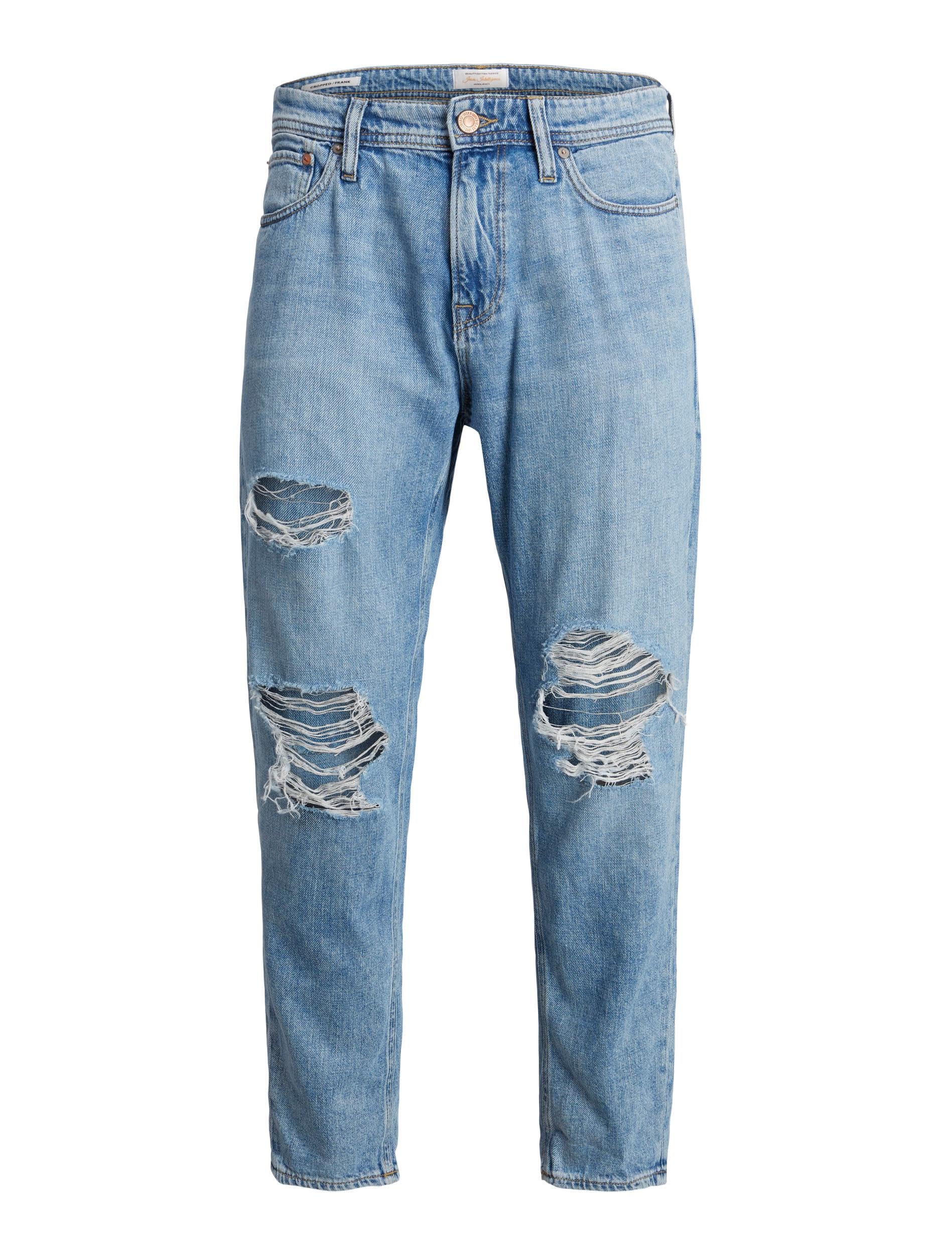 JACK & JONES Men's Slim Fit Stretch Denim Jeans for Casual Wear | Comfortable & Stylish Men's Pants for Everyday Outfits and Office Casual Looks