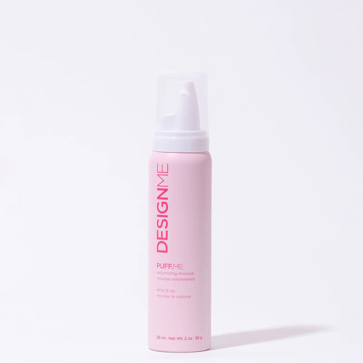 Design Me Puff Me Volumizing Mousse for Hair - Lightweight Styling Foam for Volume & Lift - Perfect for Fine, Flat Hair & Everyday Styling