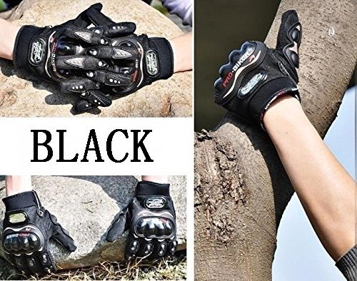 Pro-Bike Motorcycle Gloves XL - Adjustable Racing Protection for Suzuki HAYABUSA/GSXR1300 (1997-2007) - Motocross & Sports Riding