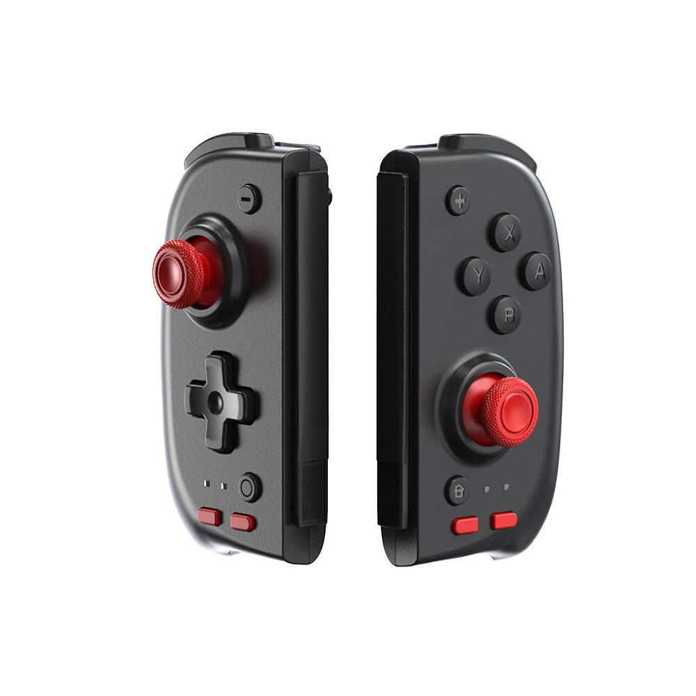 Programmable Enhanced Grip Controller Pair for Nintendo Switch - Ergonomic Design for Comfortable Gaming - Perfect for Multiplayer, Travel & Long Gaming Sessions