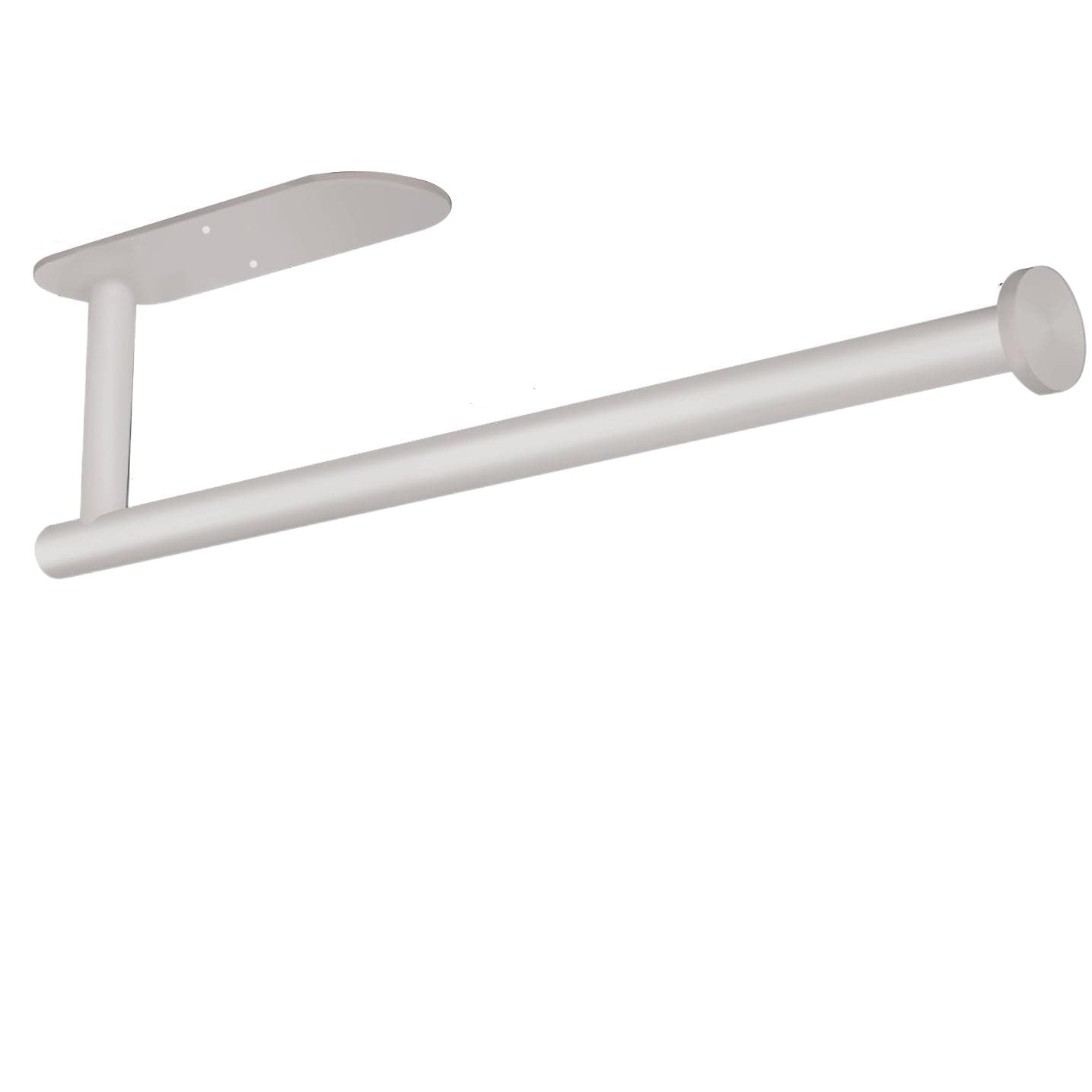 VAEHOLD Under Cabinet Paper Towel Holder - Wall Mount Stainless Steel Adhesive Towel Roll Dispenser for Kitchen, Bathroom & Office - Brown (SUS304)