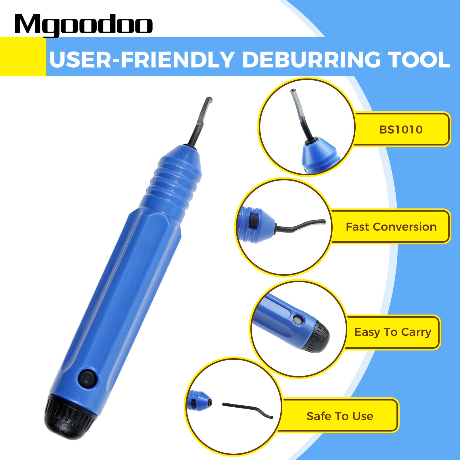 8-Piece HVAC Repair Tool Kit - Copper Tube Swage Tool, Expander Drill Bit Set, Pipe Cutter & Deburring Tool for AC, Refrigeration & Plumbing (Works on Copper, Aluminum & Thin Stainless Steel) - Perfect for HVAC Technicians, DIY Home Repairs & Professional Installations