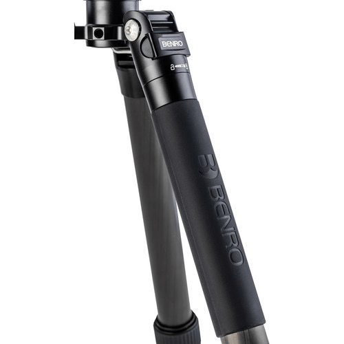 Benro Tripster Travel Tripod - 2 Series Carbon Fiber Tripod for DSLR Cameras | Compact & Lightweight for Travel, Hiking & Outdoor Photography