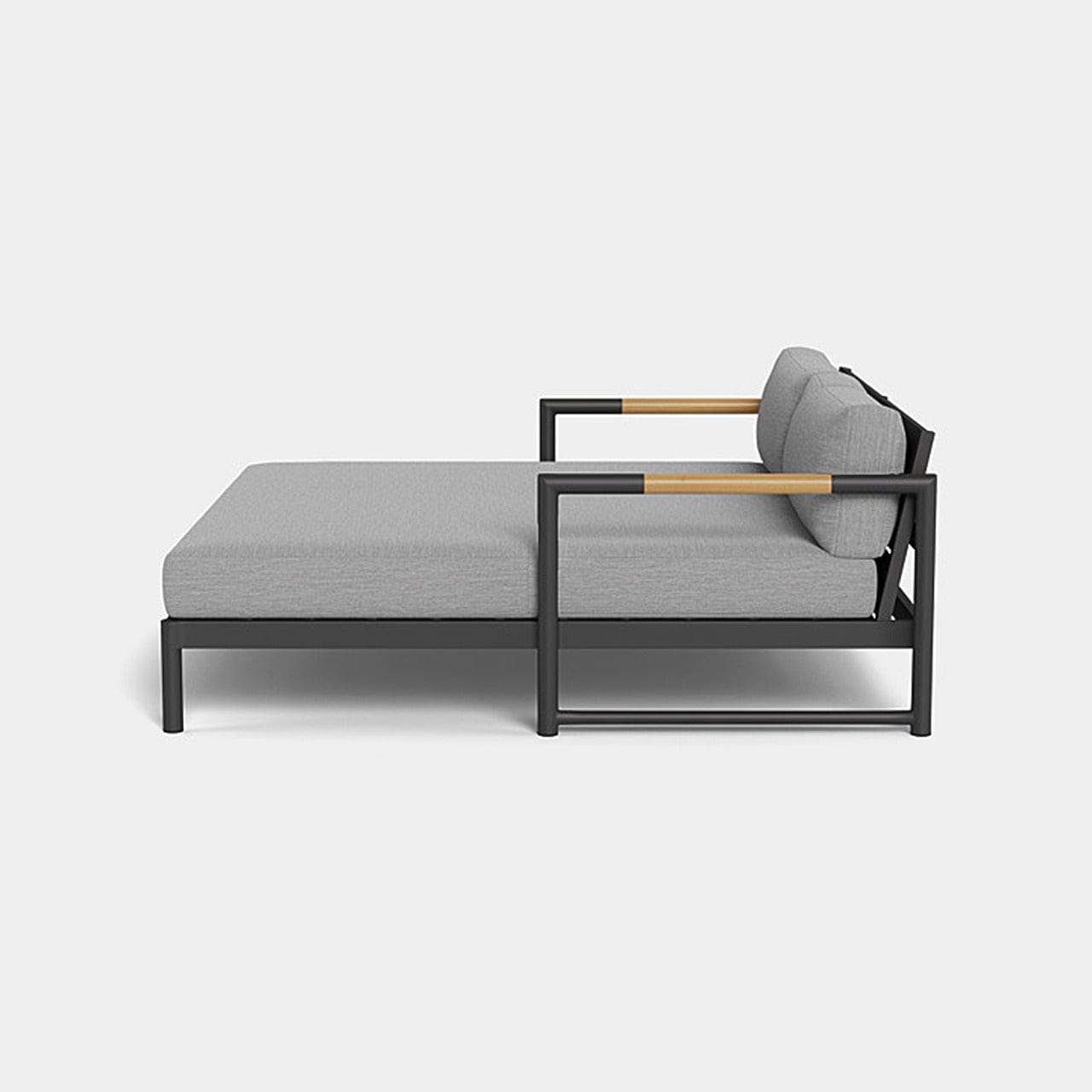 Breeze XL Daybed - Modern Outdoor Patio Lounger with Cushion, Waterproof & UV Resistant - Perfect for Poolside, Garden, or Backyard Relaxation