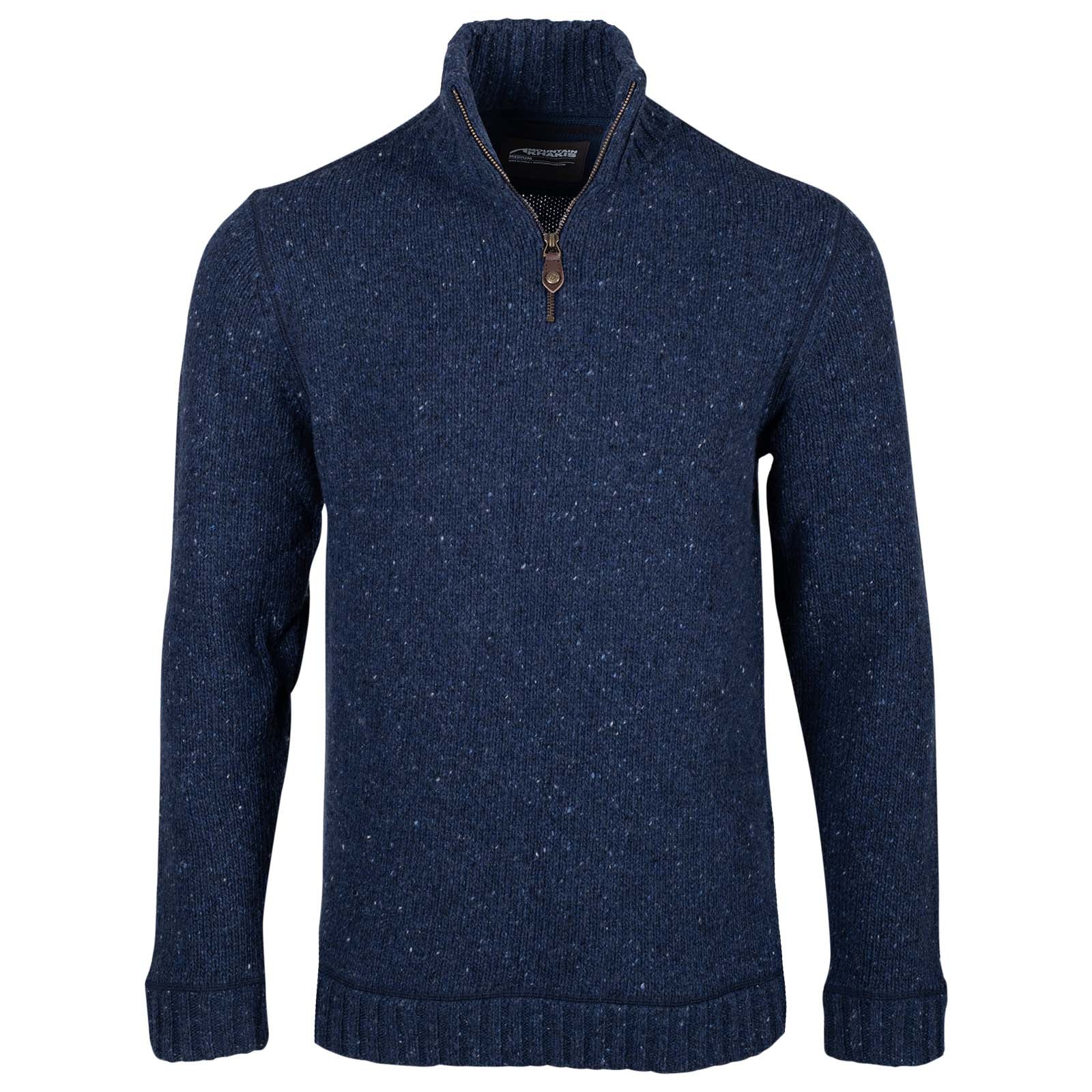 Premium Irish Wool Cumberland Donegal Sweater for Men & Women - Warm, Durable & Stylish Knitwear for Fall, Winter & Outdoor Adventures