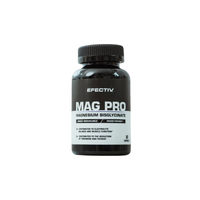 Efectiv MAG Pro 90 Capsules - Premium Magnesium Supplement for Stress Relief & Muscle Recovery | Supports Sleep & Relaxation - Ideal for Athletes, Fitness Enthusiasts & Busy Professionals