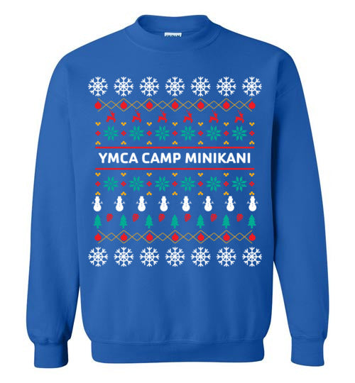 Minikani Holiday 2-Sided Reversible Crewneck Sweatshirt for Women - Cozy Christmas Pullover for Winter & Festive Outfits