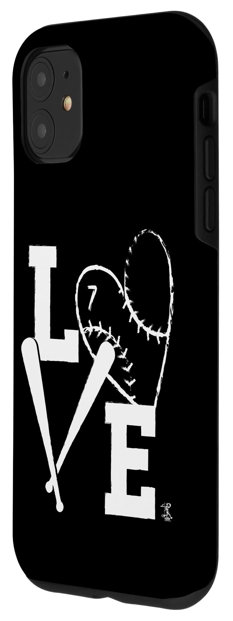 iPhone 11 Dansby Swanson Baseball Case - MLB Fan Love Chalk Gameday Phone Cover for iPhone 11 - Perfect for Baseball Games, Sports Events & Braves Fans