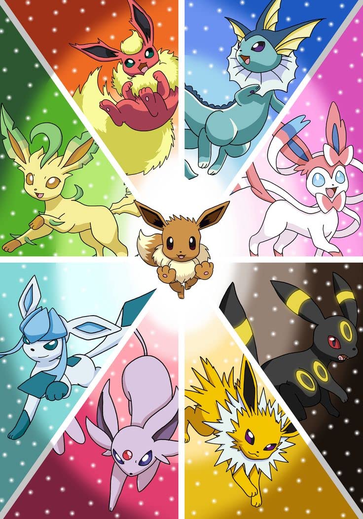 5D Diamond Painting Kit for Adults - Pikachu Full Drill Round DIY Art, 12