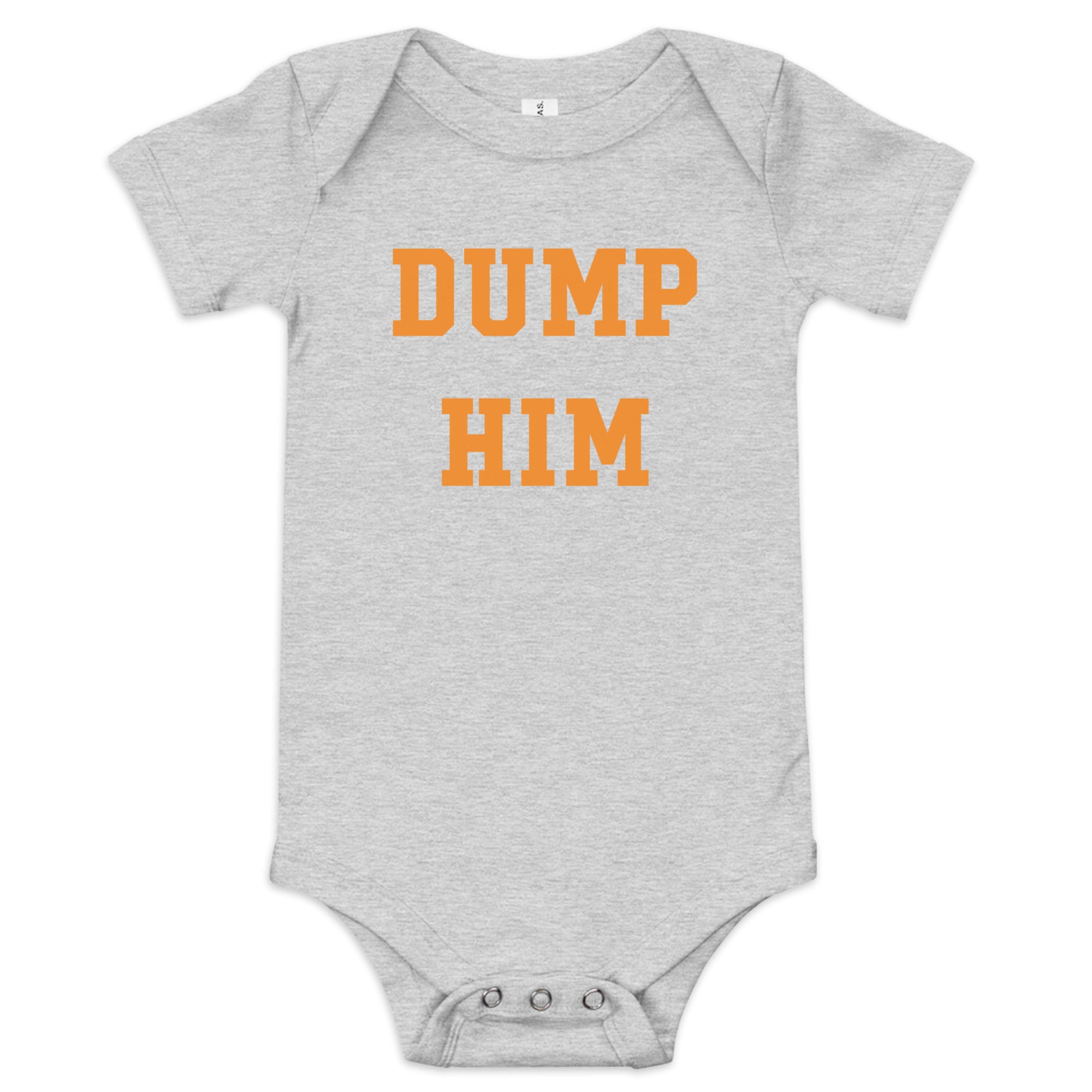 Britney Spears 'Dump Him' Baby Short Sleeve Onesie - Cute & Funny Infant Bodysuit for Playdates, Photo Shoots & Music Fans