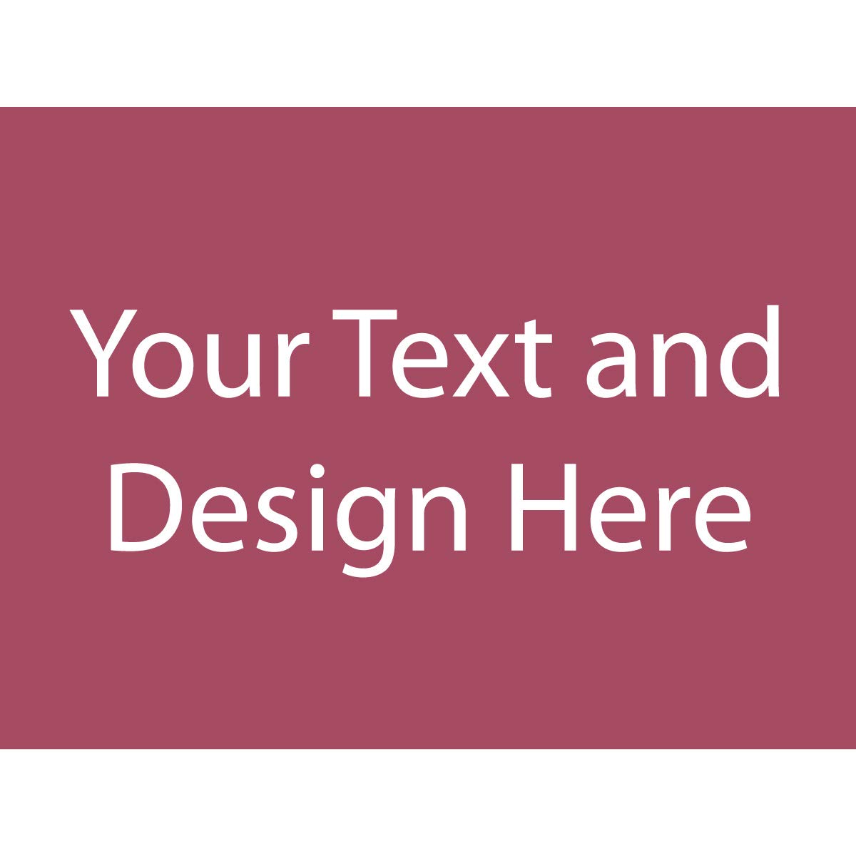 Custom Personalized Laser-Engraved Plastic Signs - Office Labels, Directional Signs, Instructions, Shadow Box Decor (Pink with White/Black, 12x16 Inch) - Perfect for Business, Home, Retail & Event Signage