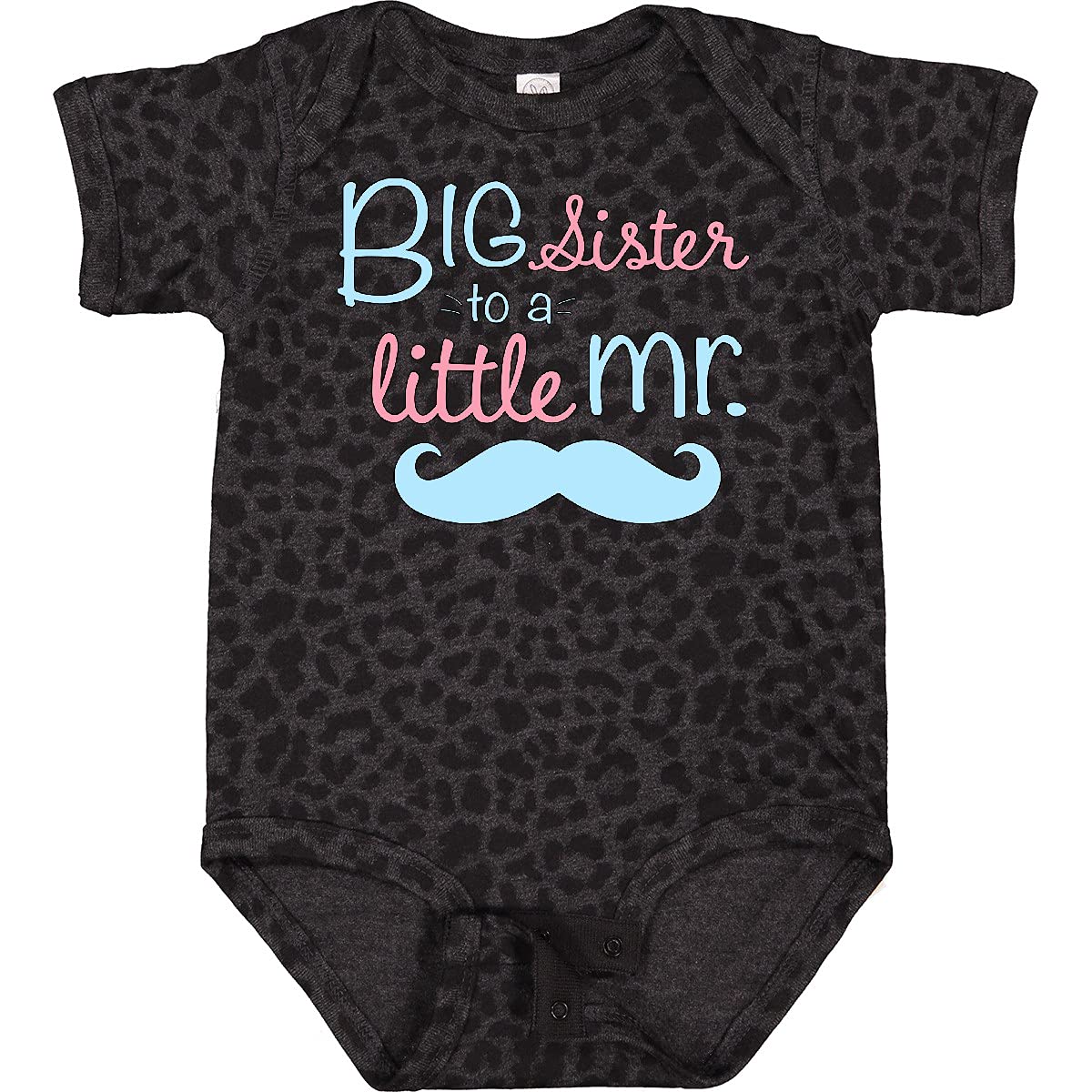 Inktastic Big Sister to a Little Mr Baby Bodysuit - Cute Matching Sibling Outfit for Newborns & Toddlers - Perfect for Family Photos, Birth Announcements & Special Occasions