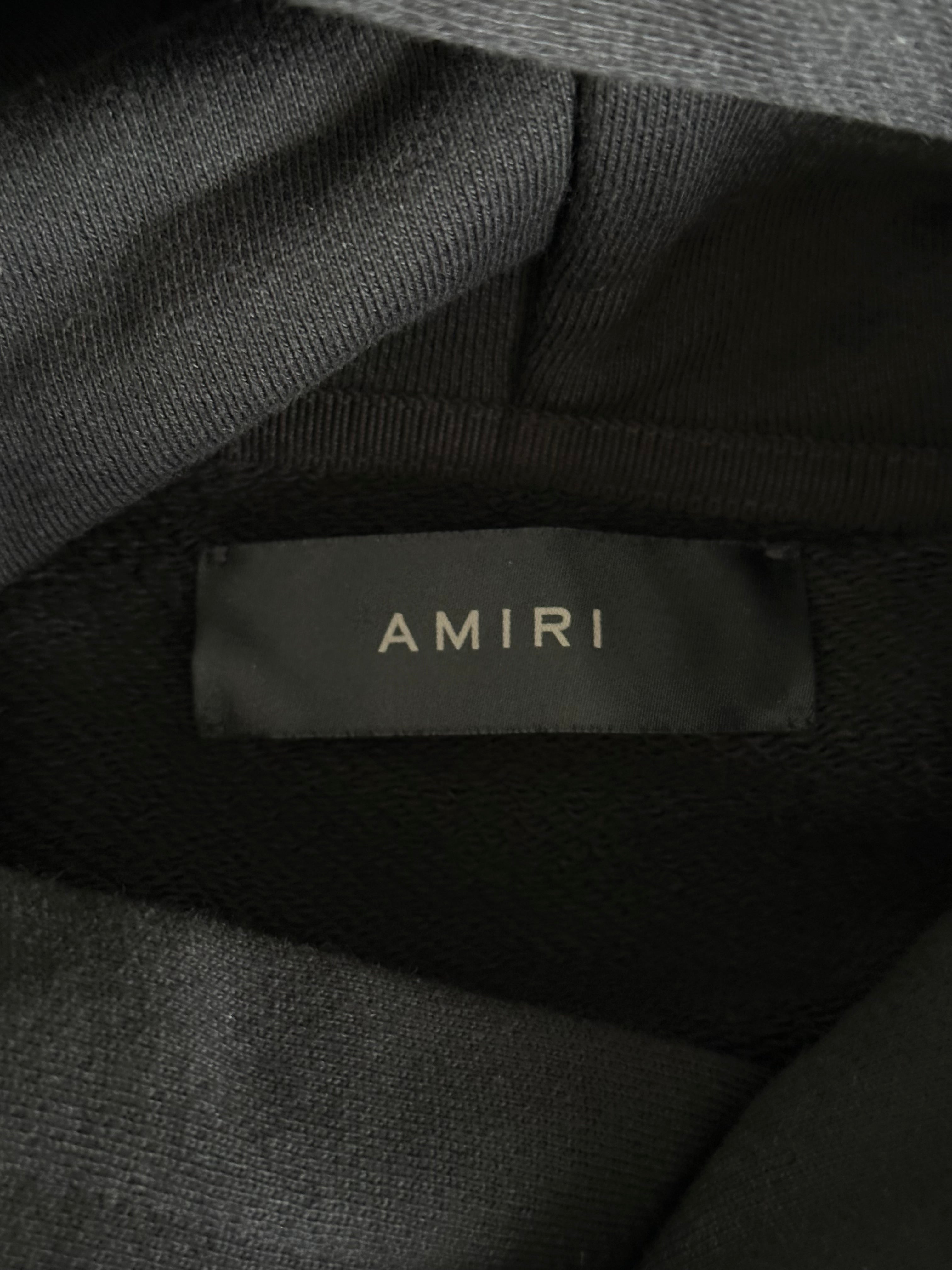 Amiri Black California Hawaiian Logo Hoodie for Men - Stylish Streetwear Pullover for Casual Outfits & Urban Fashion
