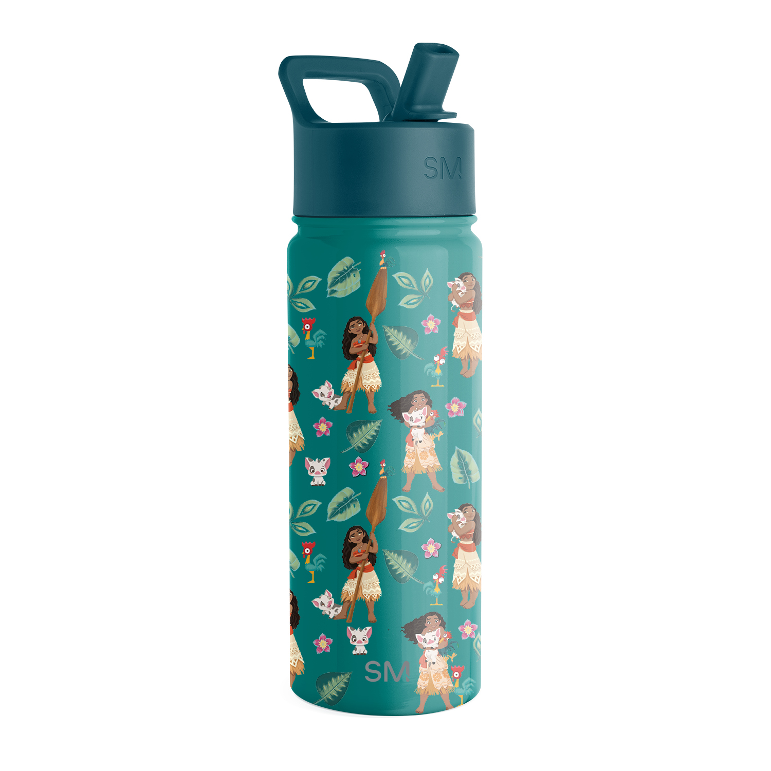 Summit Kids Water Bottle with Straw Lid - BPA Free, Leak Proof, Insulated Stainless Steel Bottle for School, Sports & Outdoor Activities