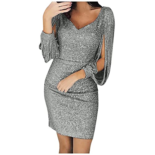 Genclrs Women's Sexy Solid Color Sleeveless Sheath Mini Dress - Casual T-Shirt Dress for Summer, Party, Date Night & Club Wear