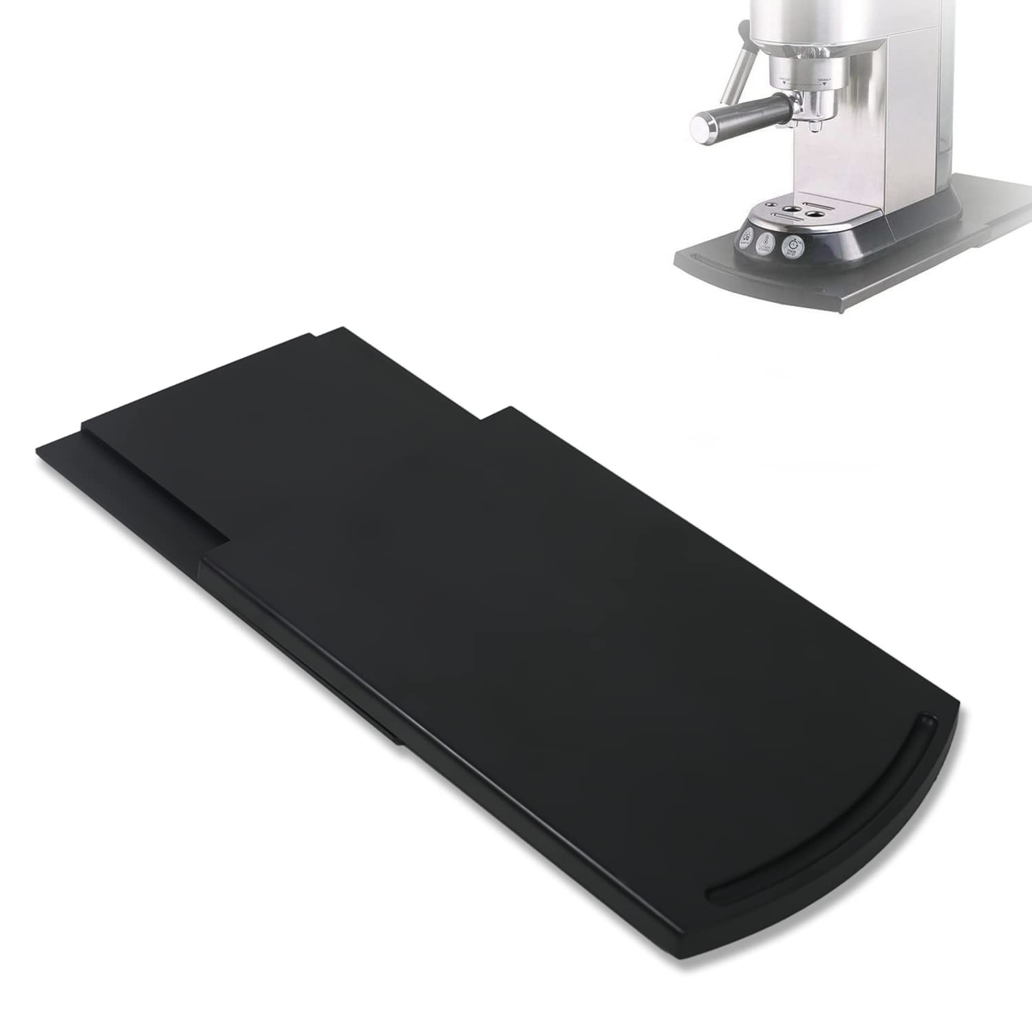 Non-Slip Silicone Mat for Small Appliances - Coffee Maker, Toaster, Blender Accessories | Extendable Tray, Coaster & Sliding Pad | Perfect for Kitchen Countertops & Office Desks