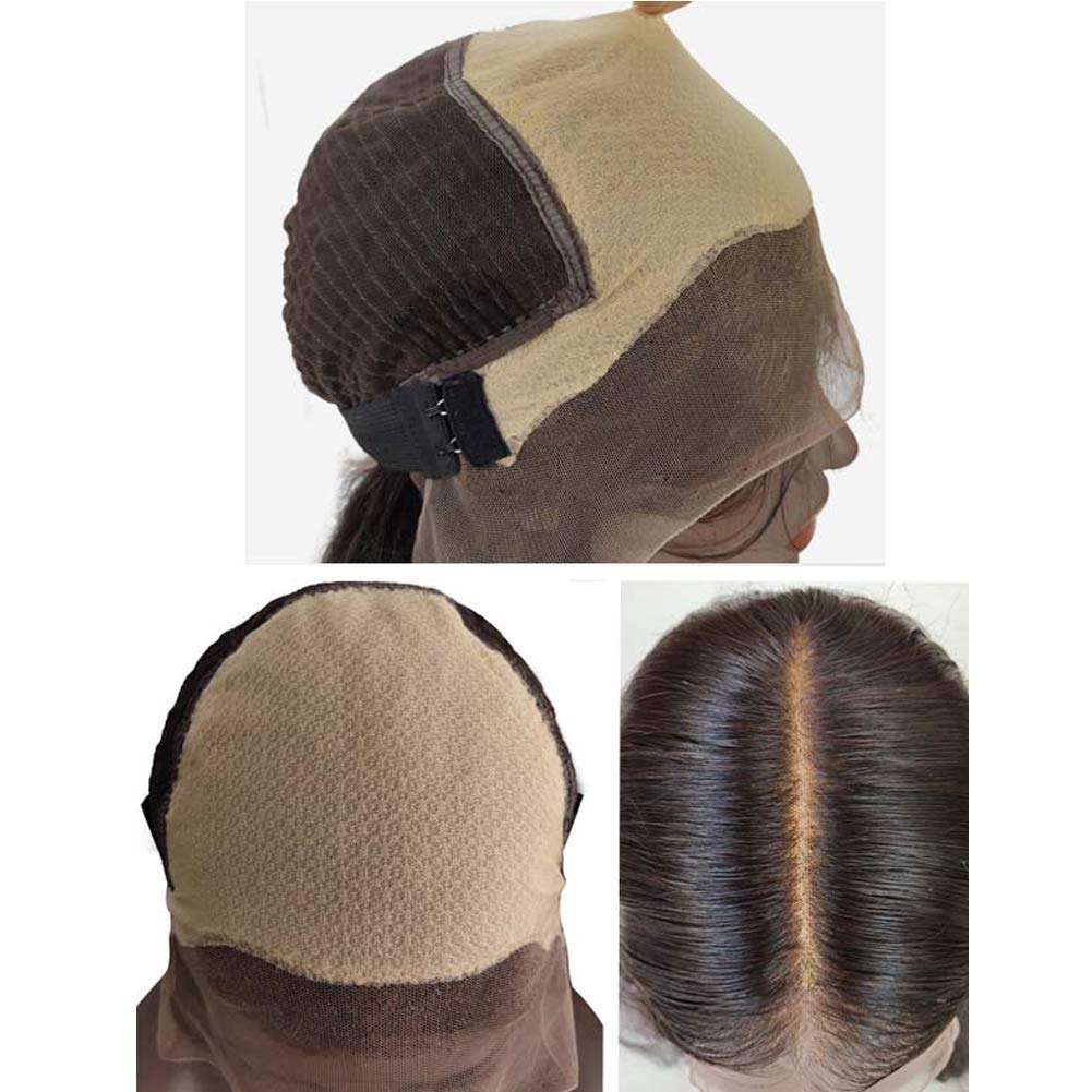 Brazilian Human Hair Wigs for Black Women - 130% Density Body Wave Lace Front Wig with Baby Hair & Bleached Knots | Pre-Plucked Natural Color 10