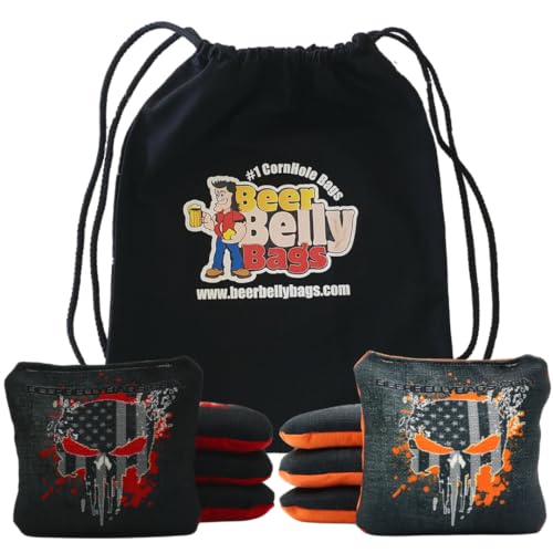 Red/Orange Splatter Skulls