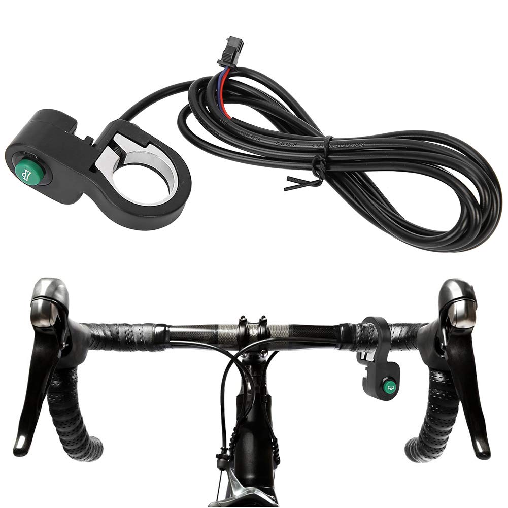 Tgoon 22.5mm Electric Horn Switch Button - ABS Plastic Motorcycle Handlebar Control for Electric Bikes & Scooters - Perfect for Urban Commuting and Road Safety