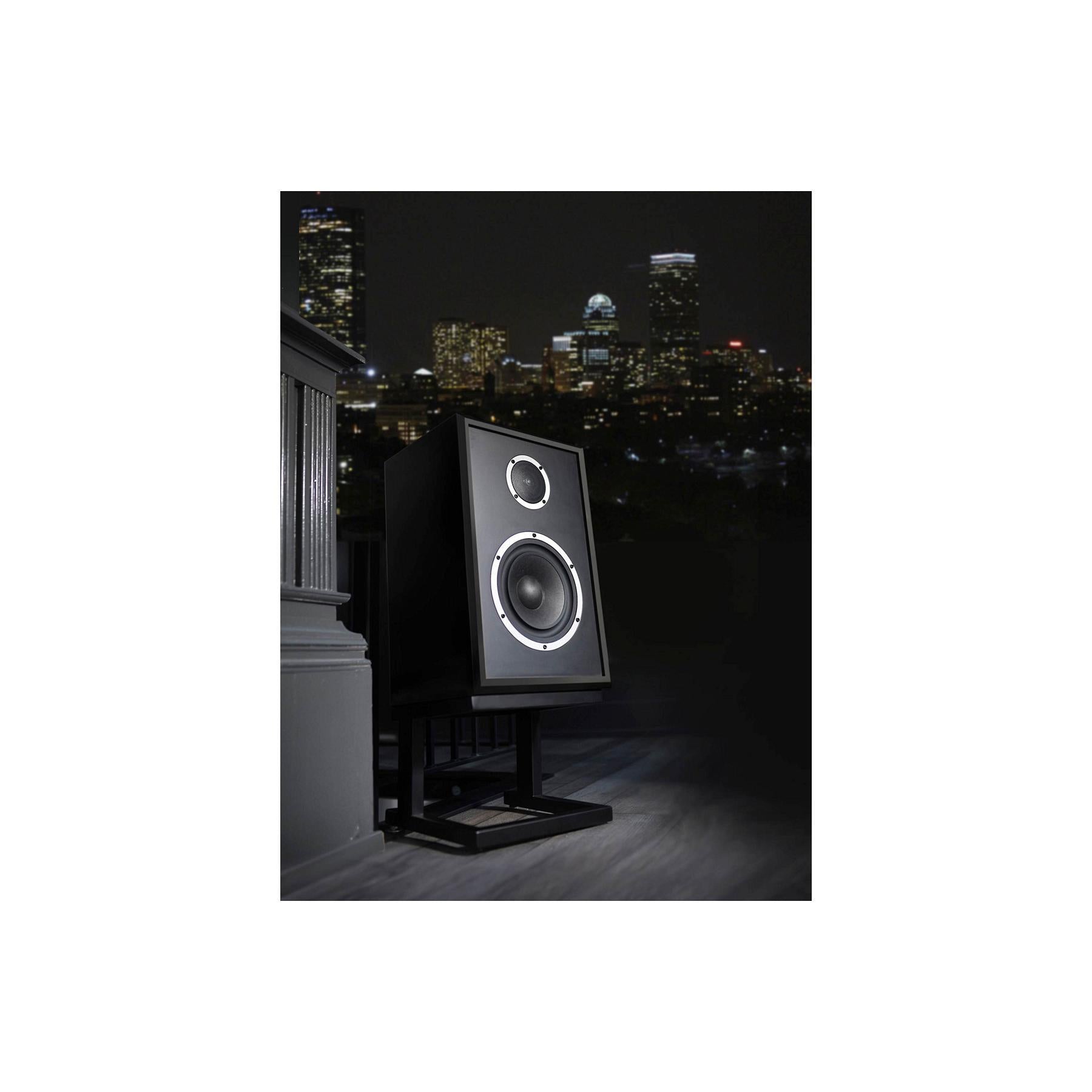 KLH Model Three Premium Bookshelf Speakers - High Fidelity Sound for Home Audio, Studio & Gaming - Compact Design for Small Spaces & Bookshelves