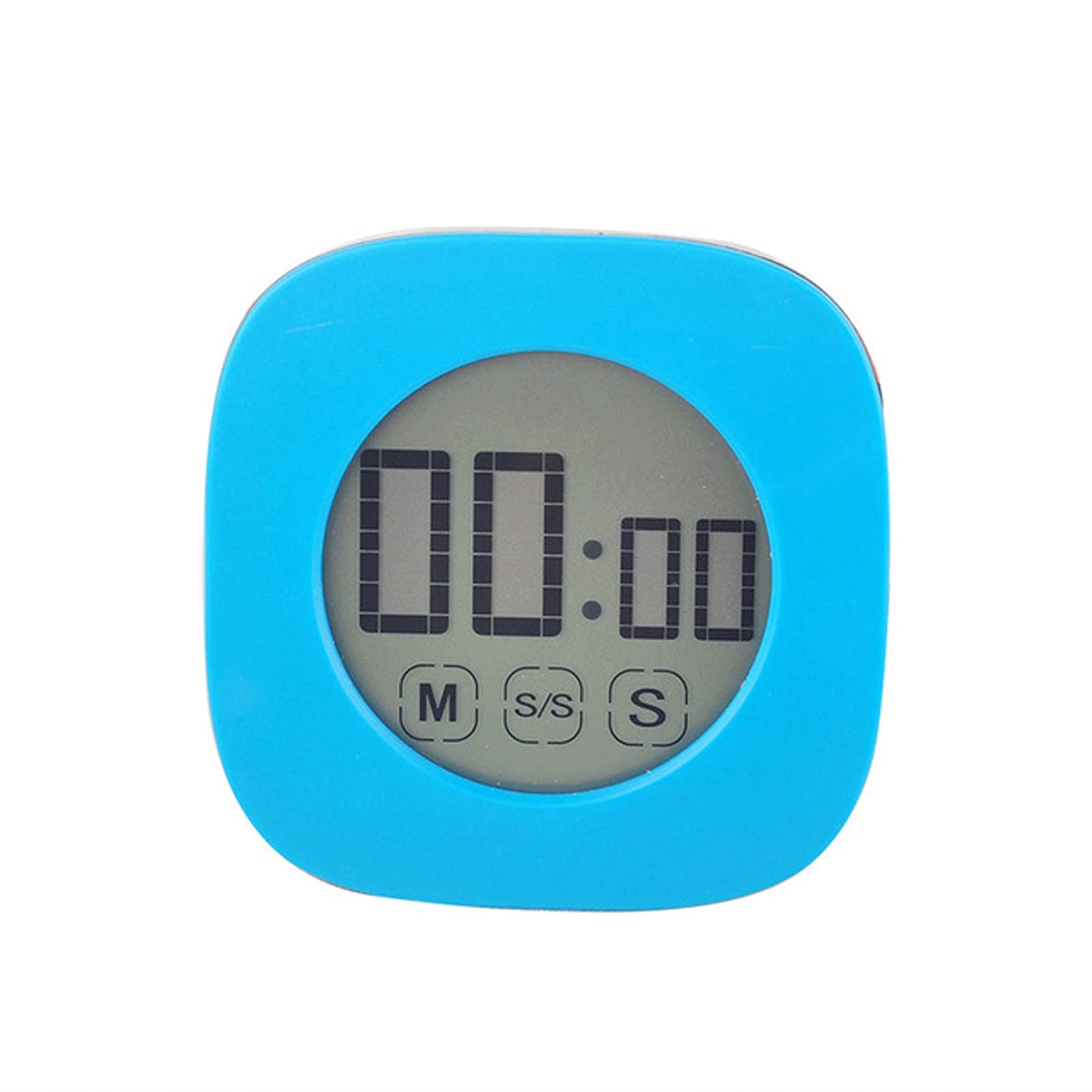RenminRoad Large Visual Countdown Timer - Magnetic Back Mechanical Kitchen Timer for Cooking, Classroom & Office Use | Oversized Clock for Kids & Adults | Durable Blue Timer with Minute Display