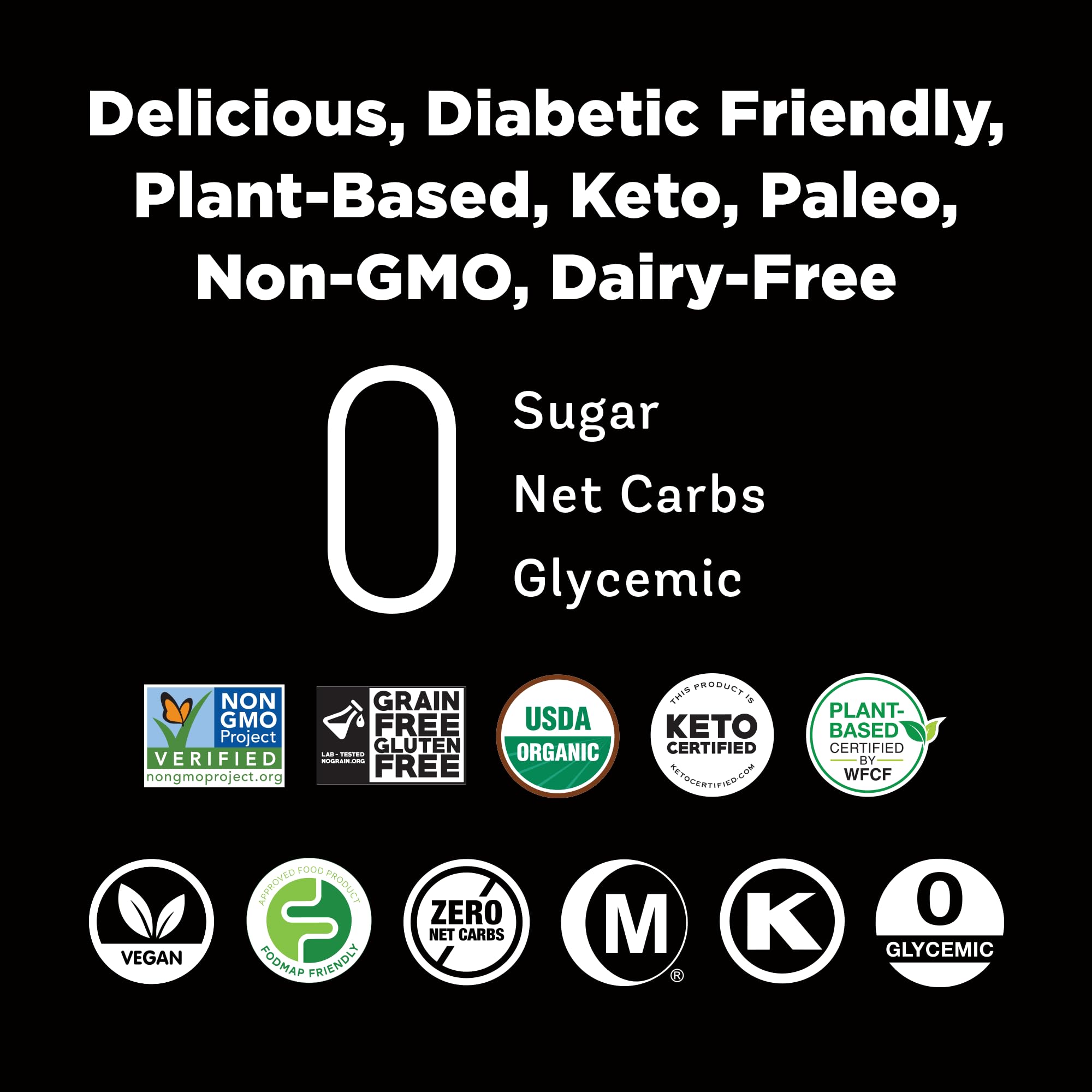 Organic Pancake Syrup 2-Pack with Allulose Sweetener | Diabetes-Safe, Keto Certified, Non-GMO & Gluten-Free | Natural Sugar Alternative for Healthy Breakfast & Desserts | Perfect for Pancakes, Waffles & Yogurt Toppings