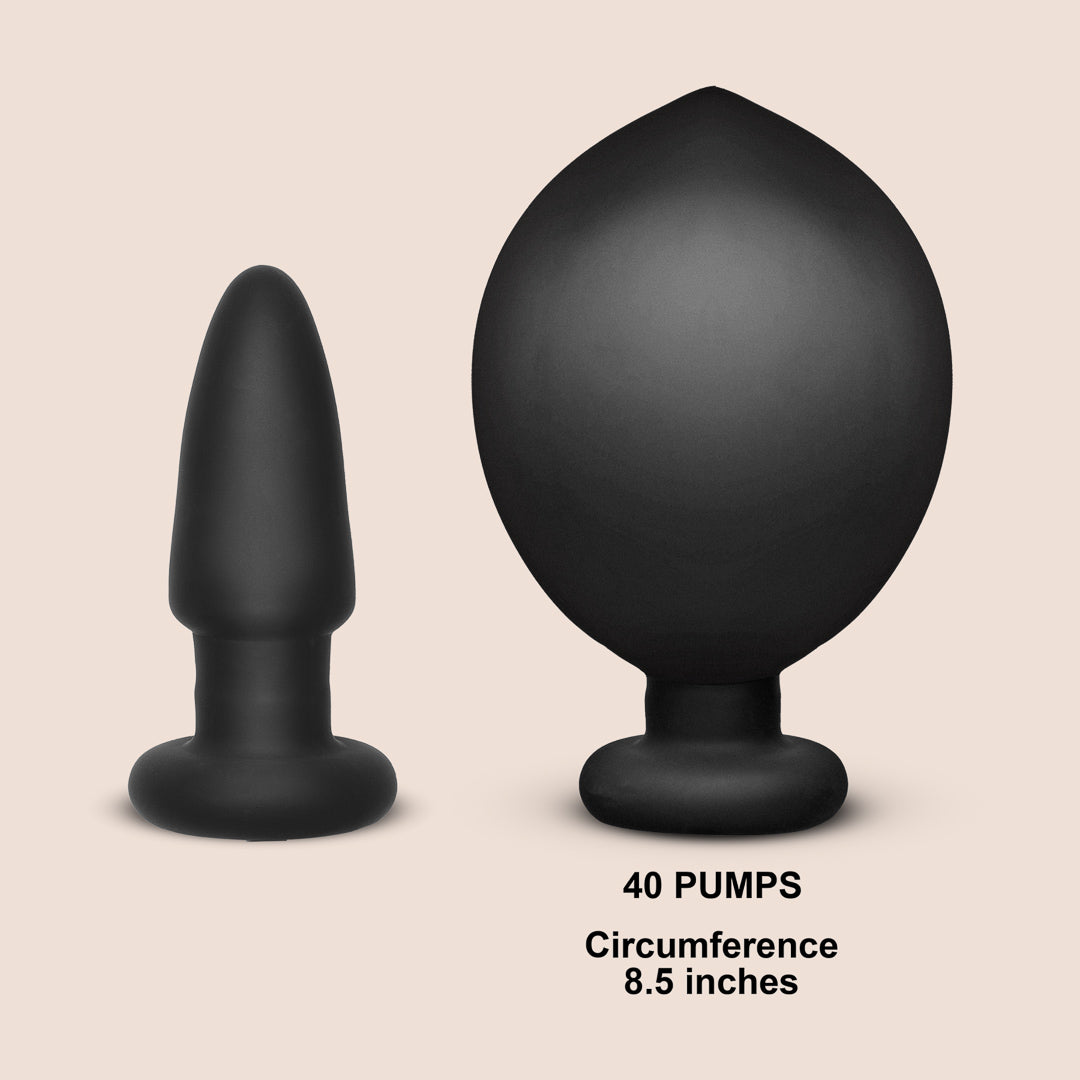Premium Inflatable Vibrating Butt Plug for Men & Women – Waterproof, Remote Control, Rechargeable – Ultimate Pleasure for Couples & Solo Play – Perfect for BDSM, Anal Training & Enhanced Intimacy