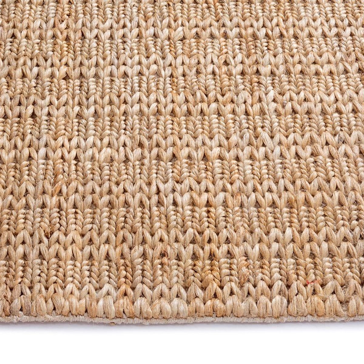 Amare Braided Jute Rug - Natural Fiber Floor Mat for Living Room, Bedroom & Patio - Eco-Friendly Home Decor