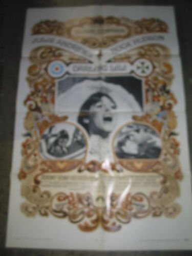 Original DARLING LILI US One-Sheet Movie Poster Featuring Julie Andrews - Vintage Film Memorabilia for Collectors & Home Theater Decor