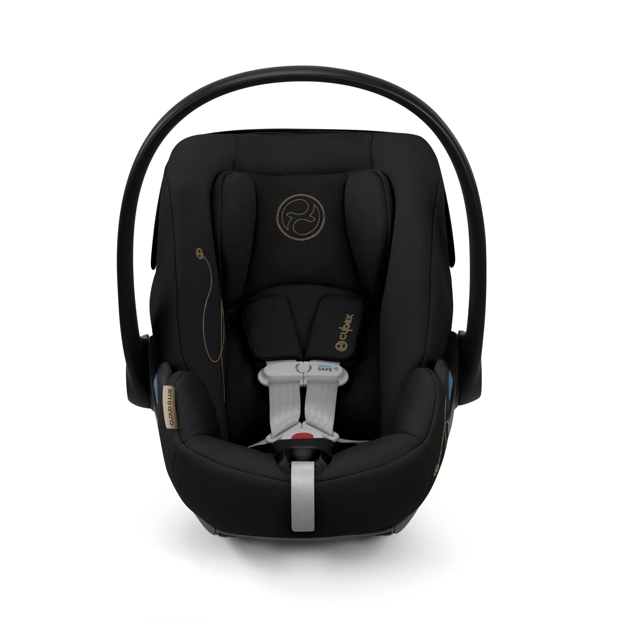 Cybex Cloud G Lux SensorSafe Infant Car Seat – Lightweight, Safe & Comfortable Baby Car Seat for Newborns – Perfect for Travel, Daily Commutes & Family Outings