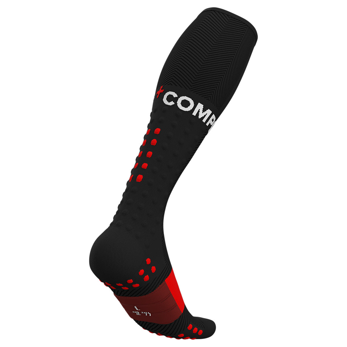 Compressport Full Run Socks - Performance Running Socks for Men & Women - Breathable & Supportive Athletic Socks for Marathon, Training & Sports - Ideal for Runners, Athletes & Fitness Enthusiasts