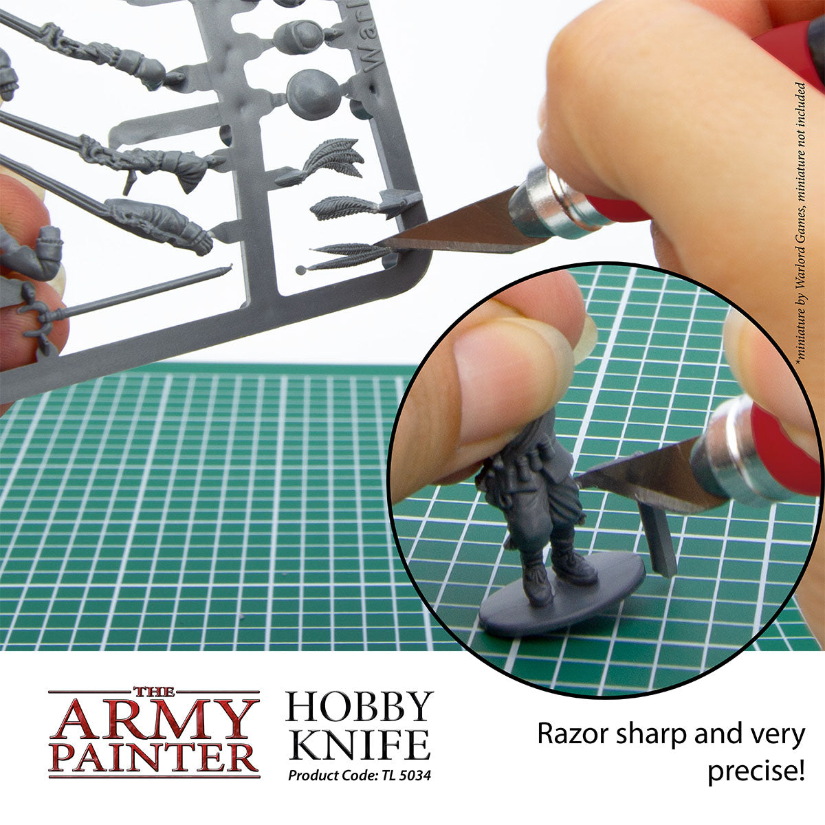Premium Hobby Knife Set - Sharp Craft Blades for Model Building, Scrapbooking & DIY Projects - Perfect for Precision Cutting, Carving & Detail Work