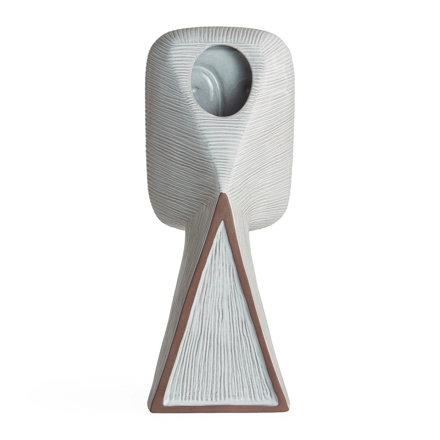 Les Amis Le Curieux Vase - Elegant Handmade Ceramic Flower Vase for Home Decor, Wedding Centerpieces & Gift Giving