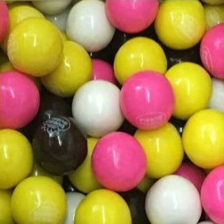 Dubble Bubble Banana Split Gumballs - 850 Count Bulk Pack | Classic Bubble Gum for Parties, Vending Machines & Candy Displays | Fun Treat for Kids, Events & Nostalgic Snacking