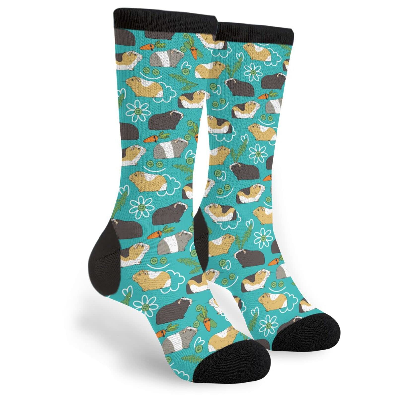 Funny Crazy Novelty Crew Socks for Men & Women - Comfortable Casual Dress Socks for Running, Athletic & Hiking - Perfect for Sports, Gifts & Everyday Wear