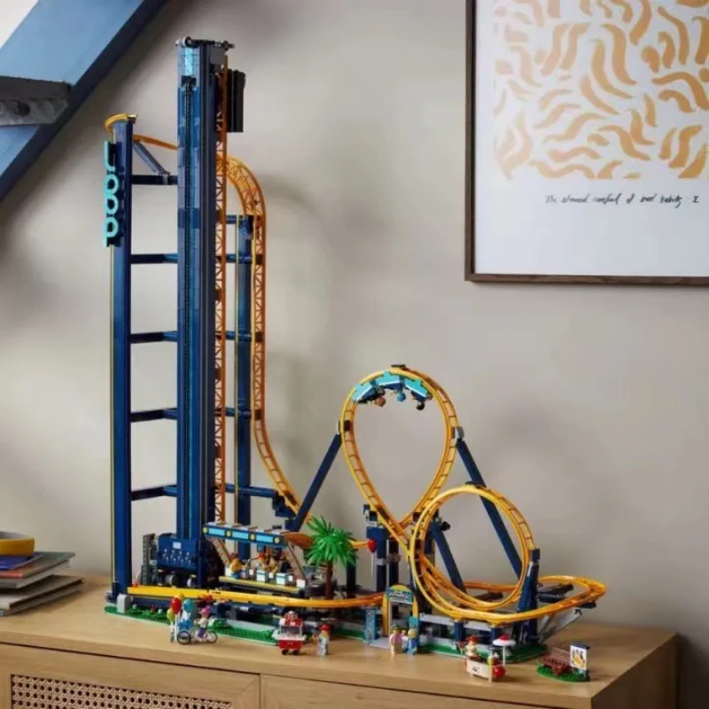 3756PCS Loop Coaster Roller Coaster Building Blocks Set - STEM Educational Toy for Kids & Adults - Perfect for Birthday Gifts & Family Bonding Activities